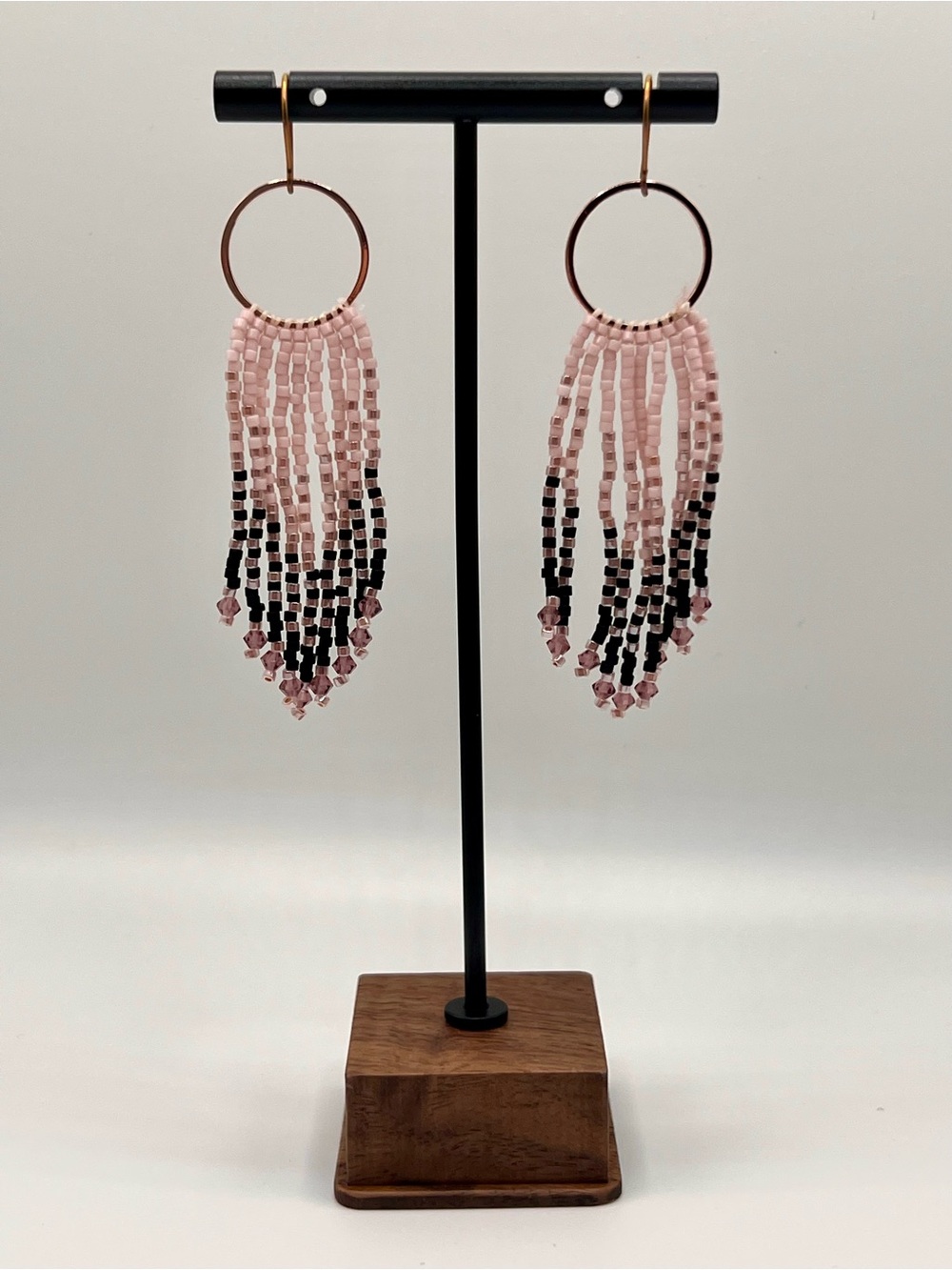 Hoop Fringe Earrings